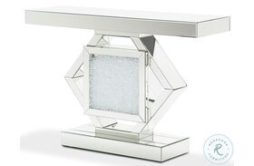 Montreal Silver Diamond Console Table