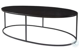 Coreene Aged and Antique Black Cocktail Table