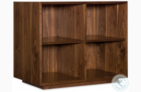Elon Medium Wood Bunching Short Bookcase