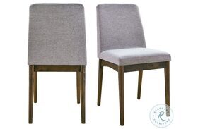 Berkely Taupe Side Chair Set Of 2