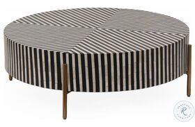 Chameau Black And White Coffee Table
