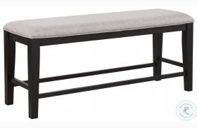 Halle Oatmeal Counter Height Bench