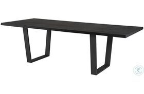 Versailles Onyx And Black 95" Dining Table