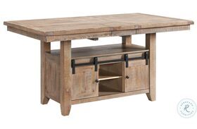 Highland Sandwash Extendable Counter Height Dining Table