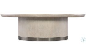 Modern Mood Light Brown Round Cocktail Table