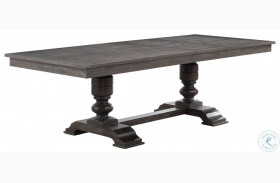 Hutchins Dusty Espresso Extendable Dining Table