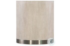 Modern Mood Light Brown Round End Table