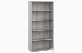 Hybrid Platinum Gray Tall 5 Shelf Bookcase