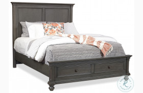 Oxford Storage Panel Bed