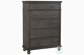 Oxford Peppercorn 5 Drawer Chest