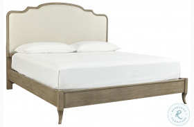 Provence Upholstered Panel Bed