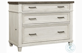 Caraway Aged Ivory Lateral File Cabinet