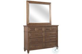 Thornton Sienna Dresser with Mirror