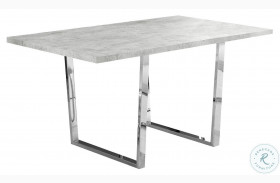 1119 Grey Rectangular Dining Table