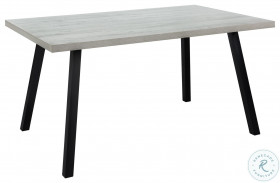 1136 Grey Rectangular Dining Table