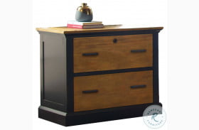 Toulouse Aged Ebony Lateral File Cabinet