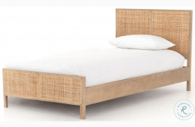 Sydney Natural Twin Panel Bed
