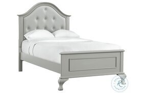 Jenna Youth Upholstered Panel Bed