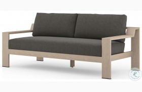 Monterey Brown And Charcoal Outdoor Loveseat