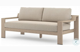 Monterey Brown And Faye Sand Outdoor Loveseat