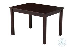 Home Accents Rich Mocha Juvenile Dining Table