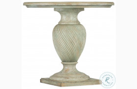 Traditions Pistachio Round End Table