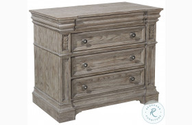 Kingsbury French Gray 4 Drawer Bachelor's Chest