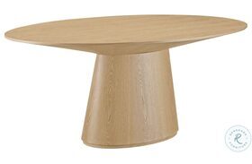 Otago Natural Oval Dining Table