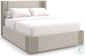 Azure Upholstered Panel Bed