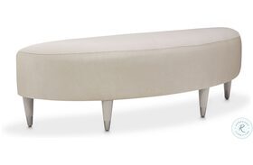 Eclipse Ivory Bed Bench