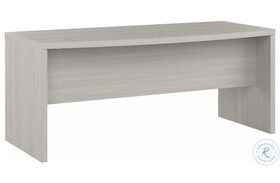 Echo Gray Sand 72" Bow Front Desk