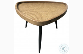Rollo Natural And Black Coffee Table