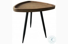 Rollo Natural And Black Side Table