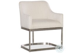 Modern Mood Cream Upholstered Arm Chair