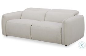 Eli Warm White Power Reclining Sofa