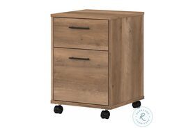 Key West Reclaimed Pine 2 Drawer Mobile File Cabinet
