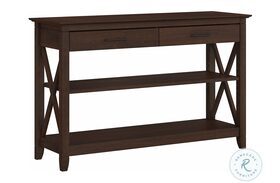 Key West Bing Cherry Drawer and Shelves Console Table