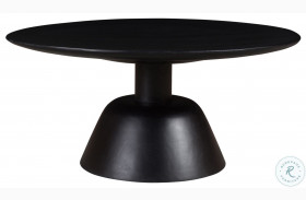 Nels Charcoal Black Coffee Table