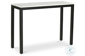 Parson Black And White Console Table