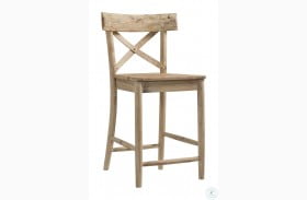 Keaton Natural Counter Height Chair
