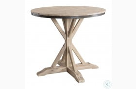 Keaton Natural Round Counter Height Dining Table