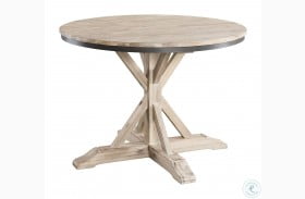 Keaton Natural Round Dining Table