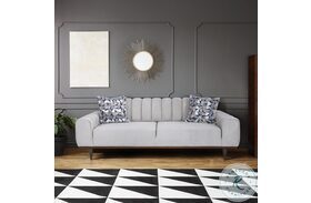 Balboa Shell Gray Sofa