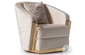 Carmela Almond Accent Chair