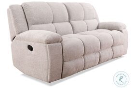 Buster Opal Taupe Reclining Sofa
