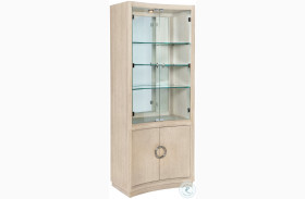 Nouveau Chic Sandstone Display Cabinet