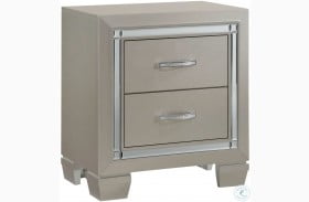 Glamour Champagne Youth Nightstand