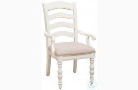 Hampton Beige Arm Chair Set Of 2