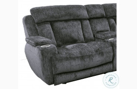 Dalton Lucky Charcoal LAF Power Recliner