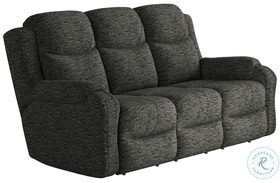 Marvel Charcoal Manual Reclining Sofa